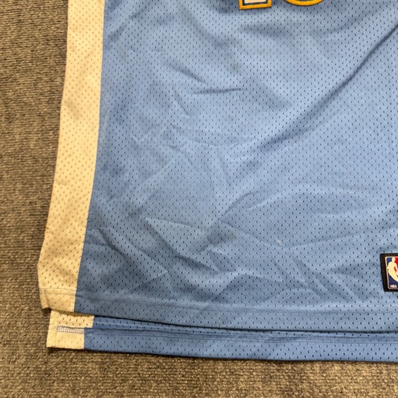 VTG NBA Reebok Carmelo Anthony #15 Denver Nuggets Jersey Men's XL Mesh - Picture 8 of 9